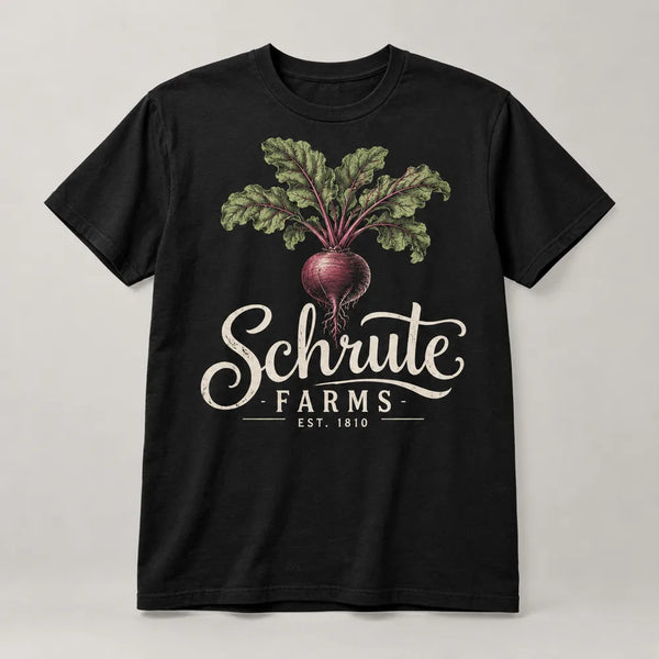 Schrute Farms Script T-Shirt