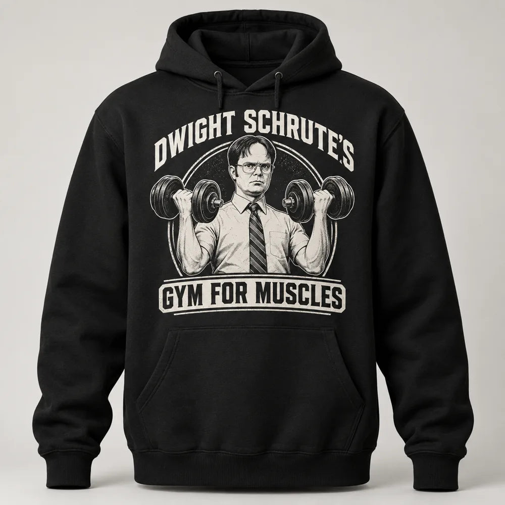 Dwight’s Gym Monochrome Hoodie