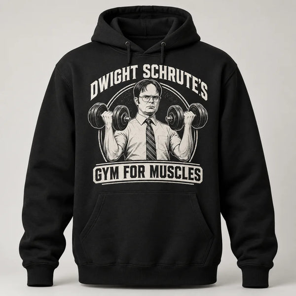 Dwight’s Gym Monochrome Hoodie