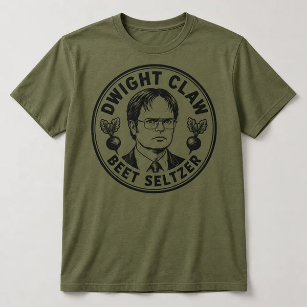 Dwight Claw Beet Seltzer T-Shirt