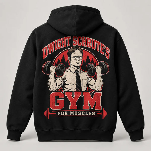 Dwight’s Gym Vintage Back-Print Hoodie