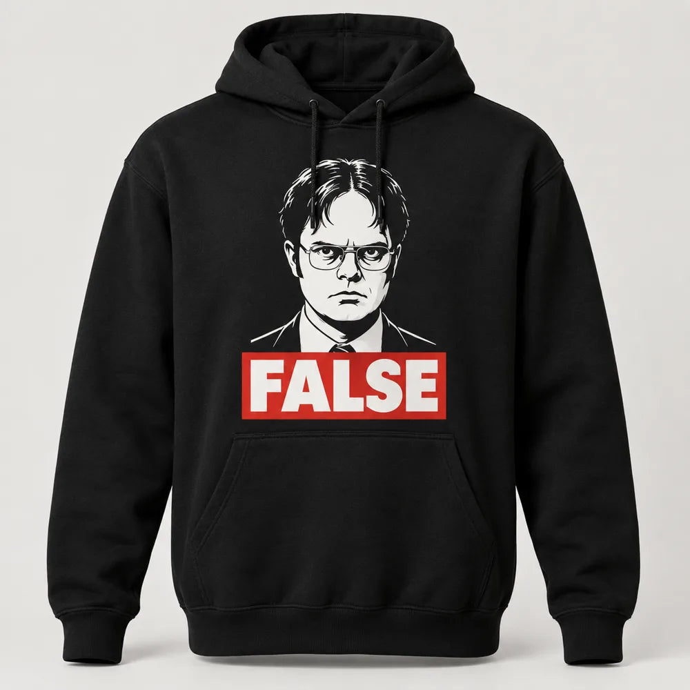Dwight FALSE Portrait Hoodie