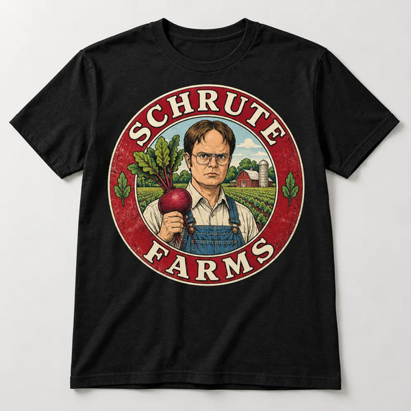 Schrute Farms Farmer Crest T-Shirt